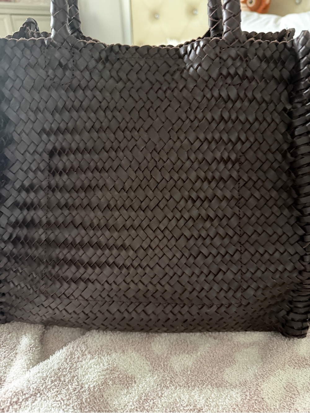 MADEWELL Lexington Woven Leather Tote - Picture 7 of 9